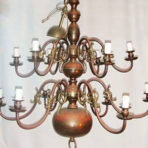 Double tier Dutch chandelier