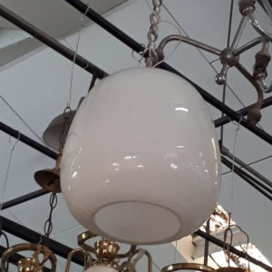 Opaque Shade Pendant Chandelier