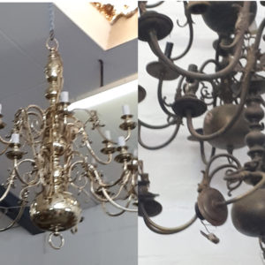 Dutch chandelier Restoration