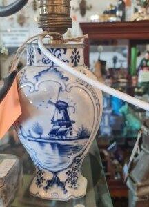 Blue & White Delft Table Lamp