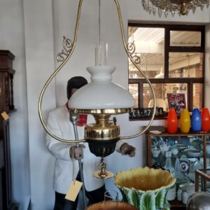 Original Antique Oil Lamp