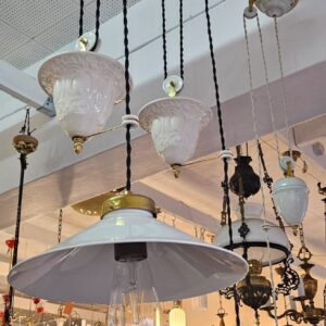 Ornate Rise and Fall Pendant Light