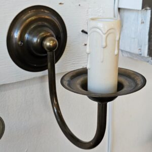 Brass U-arm Wall Light